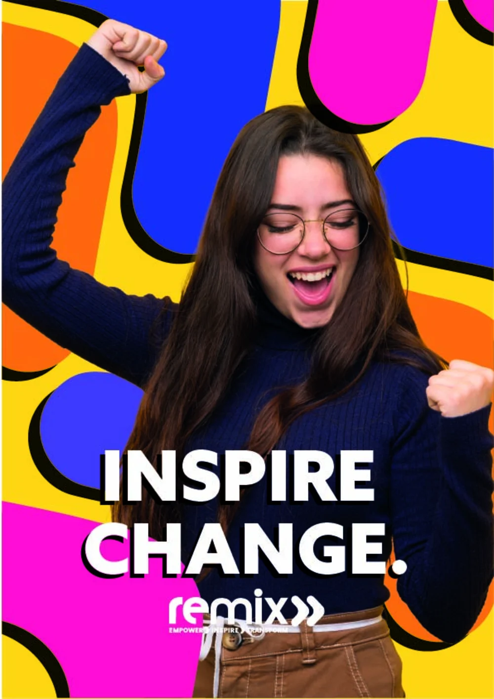 REMIX Inspire Change campaign artwork